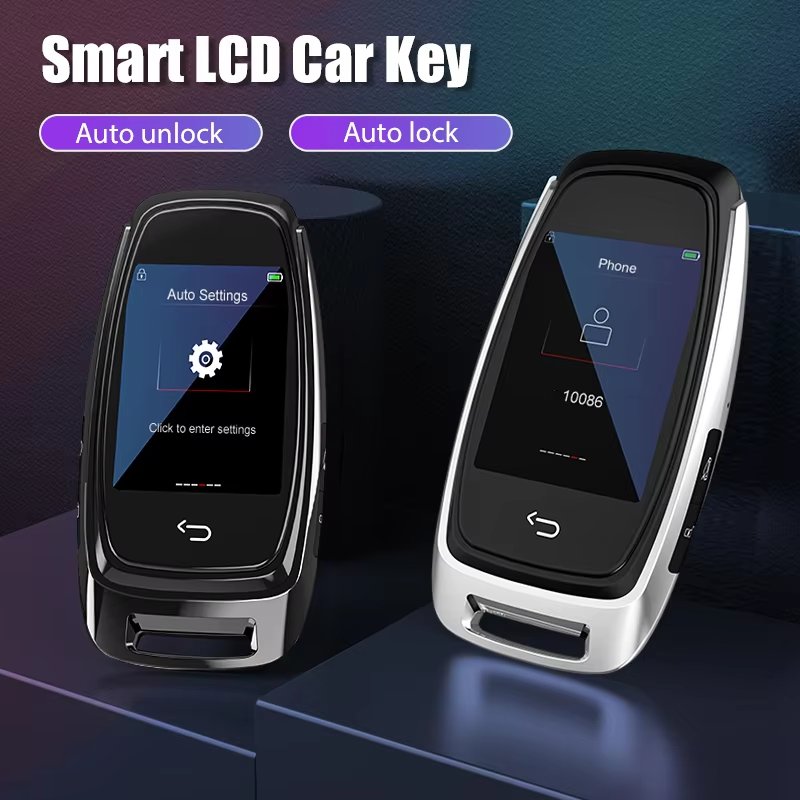 OEM Factory High-End Universal Automobile Vehicle OBD Keyless Entry System LCD Touch screen Smart Car Key Ford Toyota Bmw audi