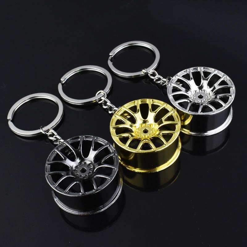 2023 Hot Sale Car Speed Gearbox Gear Head Keychain Lever Metal Key Ring Car Refitting Metal Pendant Creative Keychain