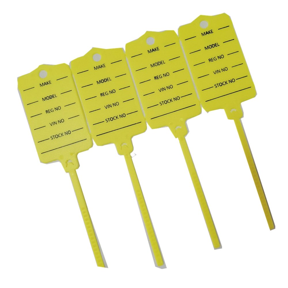 PP Plastic Auto Workshop Car Key Tag