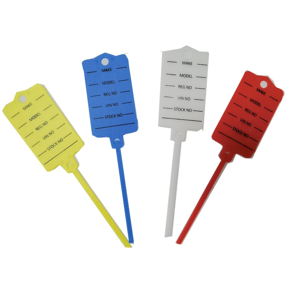 PP Plastic Auto Workshop Car Key Tag