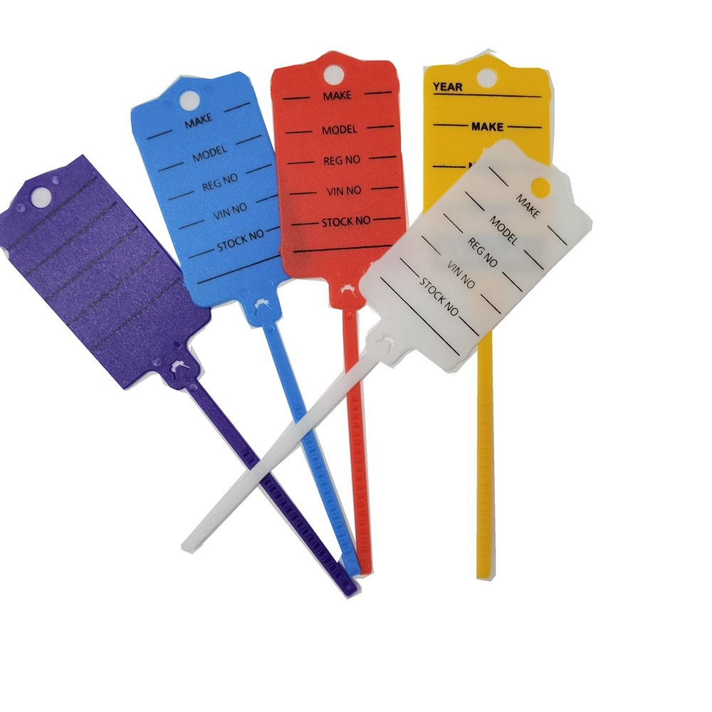 PP Plastic Auto Workshop Car Key Tag