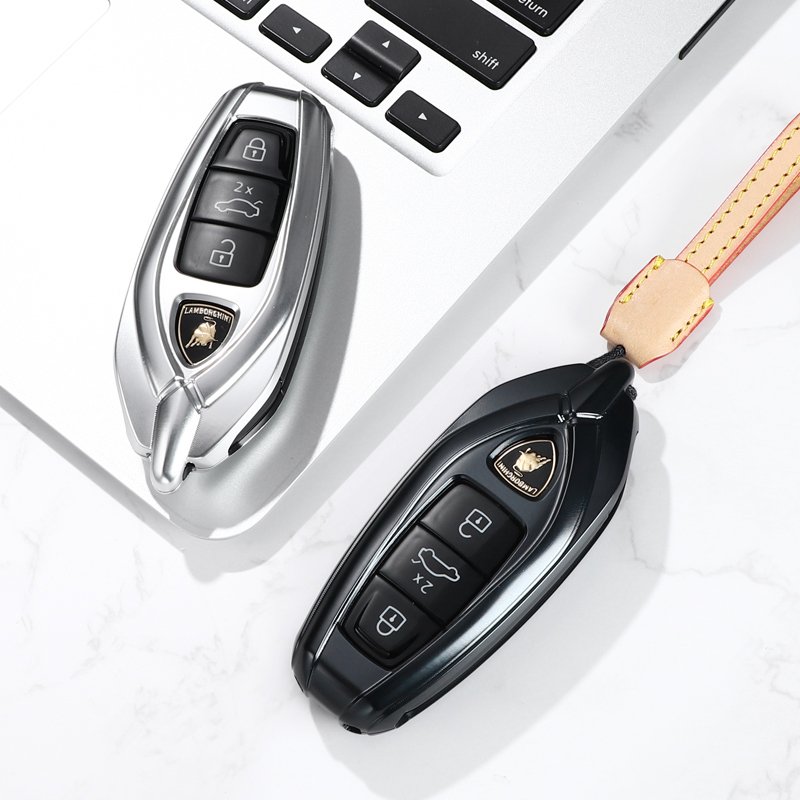 High quality aluminum alloy CNC cutting key case for Lamborghini urus Aluminium alloy protect Cover Car key shell