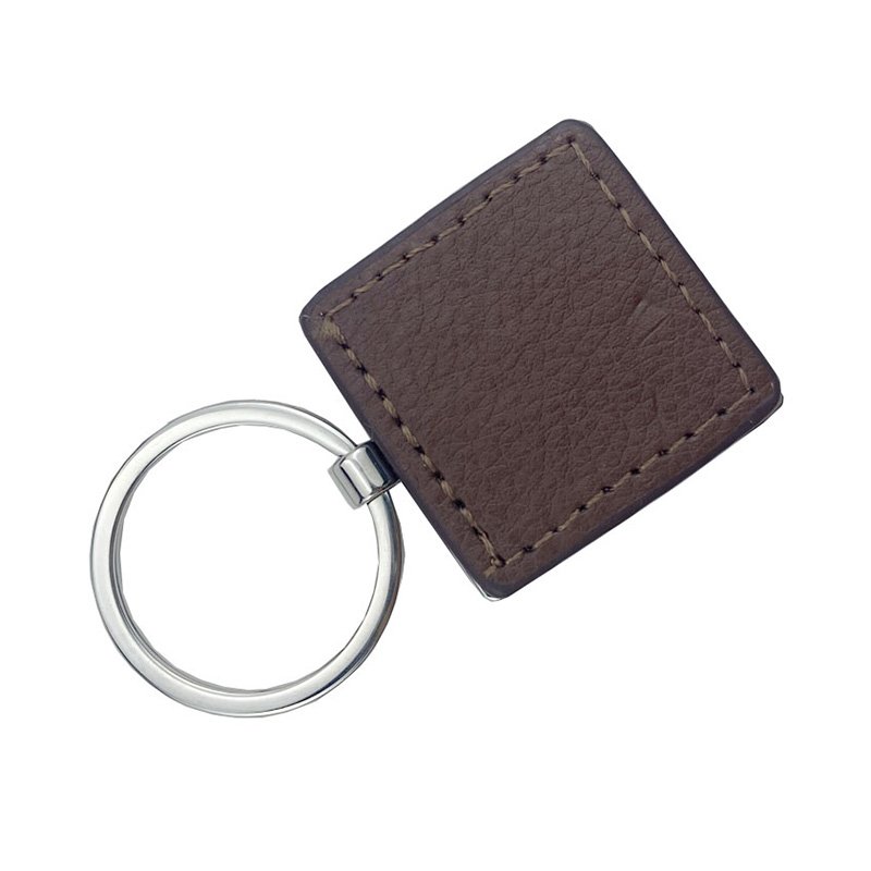 Factory Custom Bulk Metal Branded Leather Key Chain Luxury Leather Car Logo Keychain Women Leather Keychain
