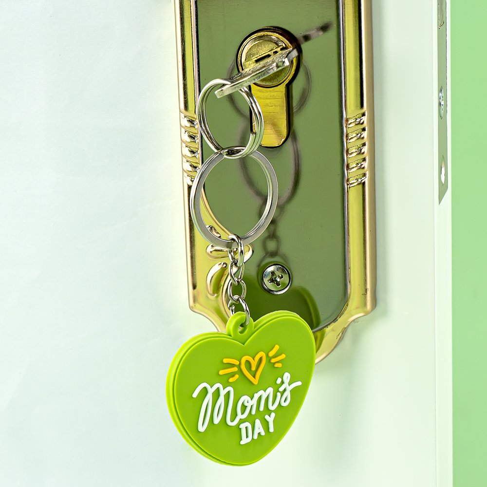 keychain Mother's Day cartoon figure keyrings magic key chains cute key holder fit kids children bag trinket custom wholesale