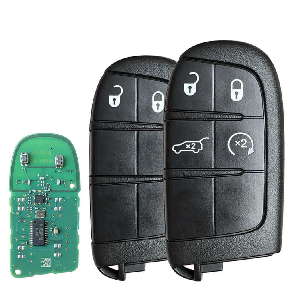 original 2 button Smart Keyless Remote key CN0860282 Buttons For Jeep Compass M3N-40821302 433mhz PCF7953M 4A Chip