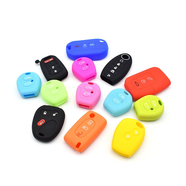 Soft Key Case Cover Fit For S-uzuki Vitara 2022 SX4 II (S-cross) 2021 Silicone Keychain Car Accessories Key Protector