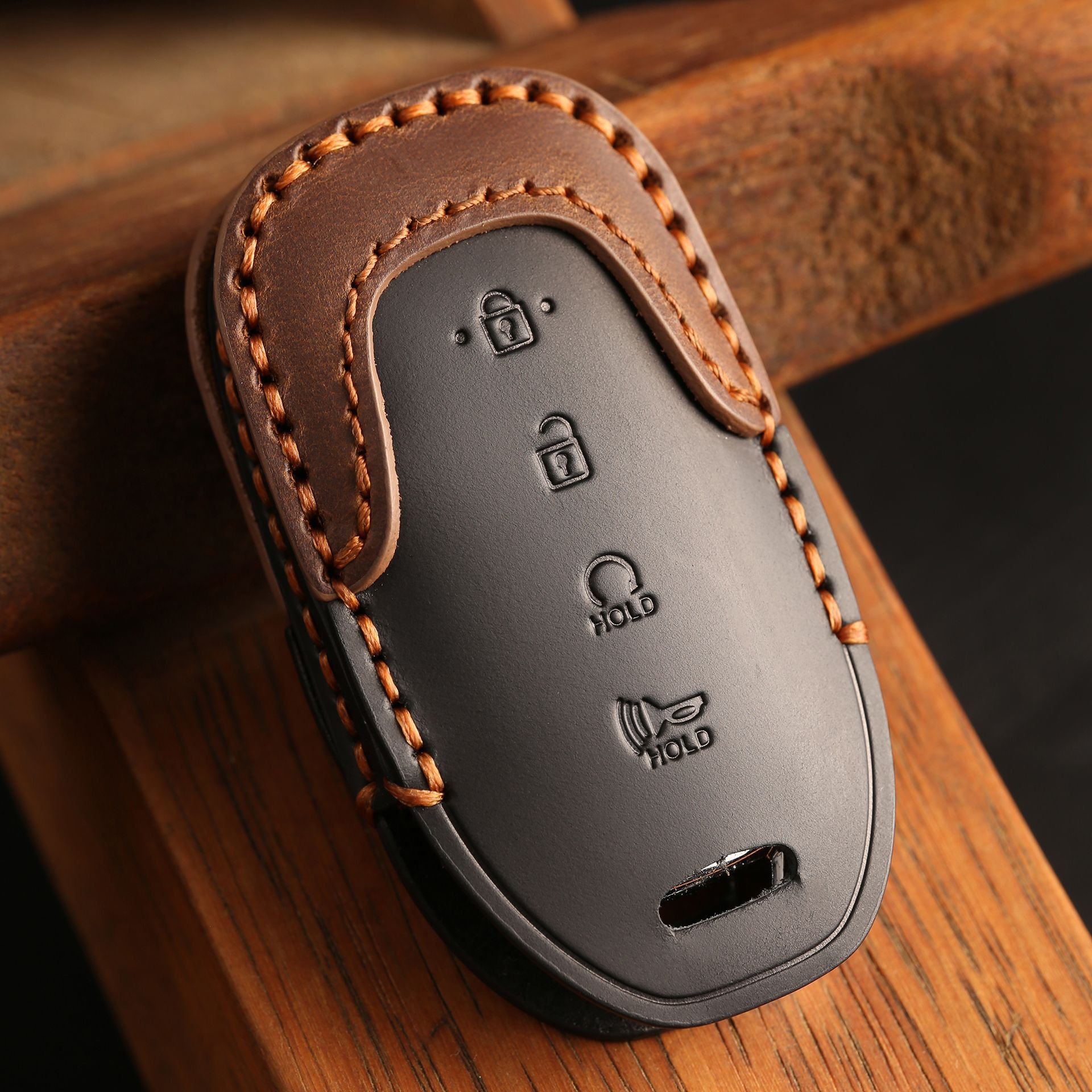 Custom car key case for or Hyundai Festa key case Coustu car key case high-grade leather