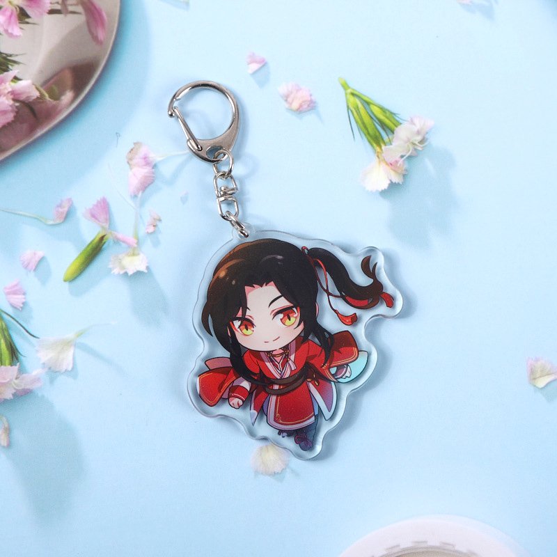 MELODY with Logo Eco-friendly Acrylic Keychain Anime Acrylic Keychain Custom Transparent Factory Printing Plastic Key Ring