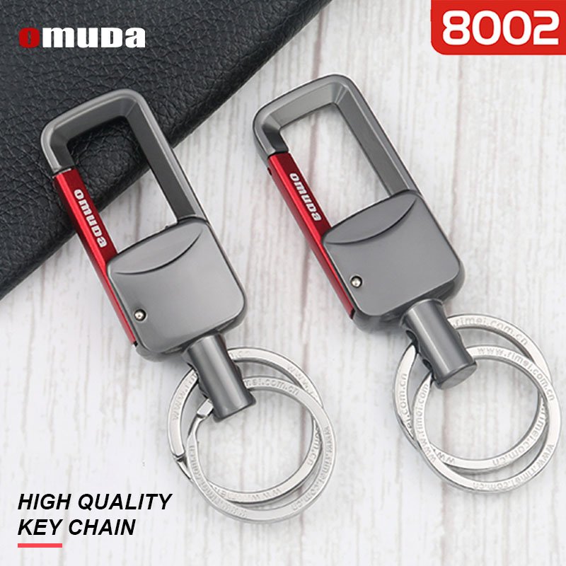 OMUDA Custom steel keychain hardware,key chain accessories,metal keychain ring