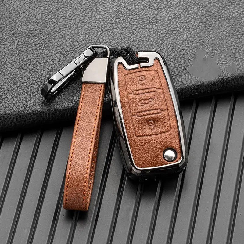 Car Key Cover Case Shell Holder For Volkswagen VW Golf 3 4 5 6 Mk4 Mk6 Passat B5 B6 B7 B8 CC Polo Tiguan Mk2 Touran Jetta 6 Bora