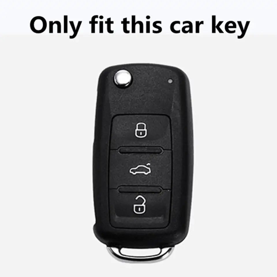 Car Key Cover Case Shell Holder For Volkswagen VW Golf 3 4 5 6 Mk4 Mk6 Passat B5 B6 B7 B8 CC Polo Tiguan Mk2 Touran Jetta 6 Bora