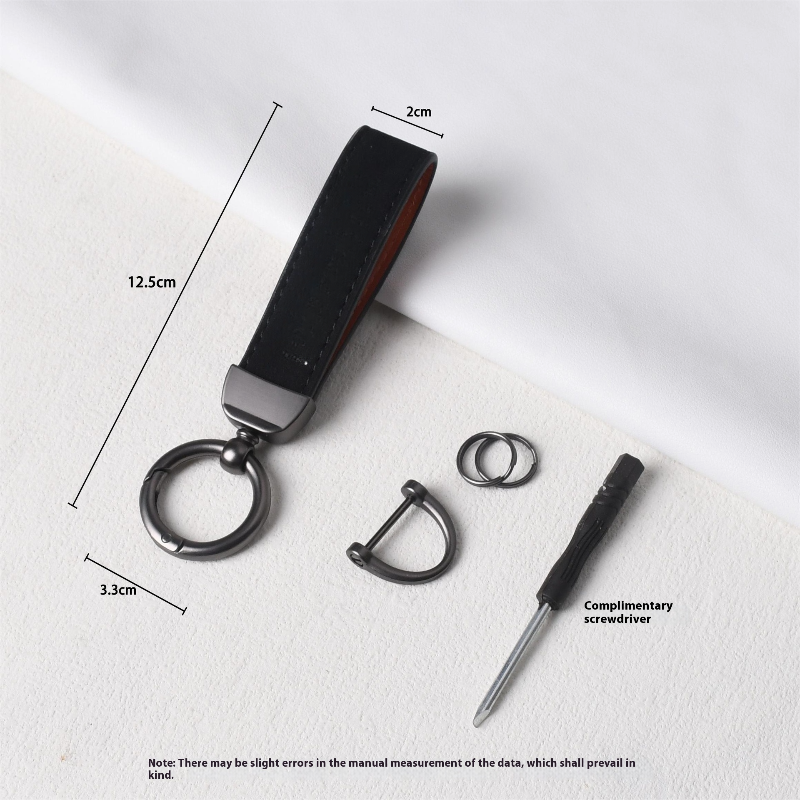 Car Logo Keychain Suede Pu Leather Keyring Custom Metal Key Chain