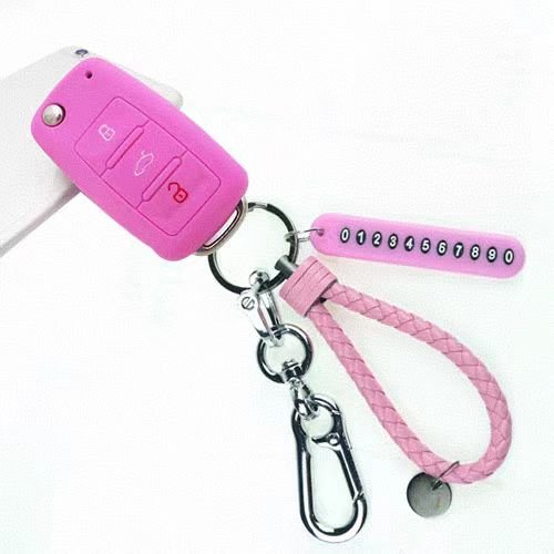 Wholesale customized Volkswagen silicone key bag, car key protection cover