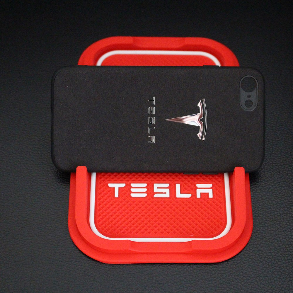 tesla model 3 phone mat Car Anti Slip Mat Sticky Pad Dashboard Anti-slip Mat Phone Key GPS Holder Accessories With Logo