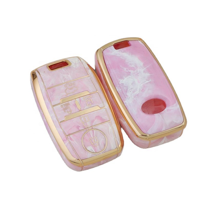 Jade TPU Key Fob Cover Fit for Kia Optima Sorento Sportage Soul Forte Niro class car key case Accessories