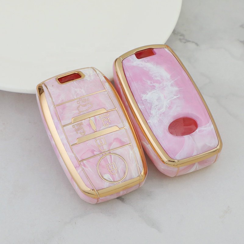 Jade TPU Key Fob Cover Fit for Kia Optima Sorento Sportage Soul Forte Niro class car key case Accessories