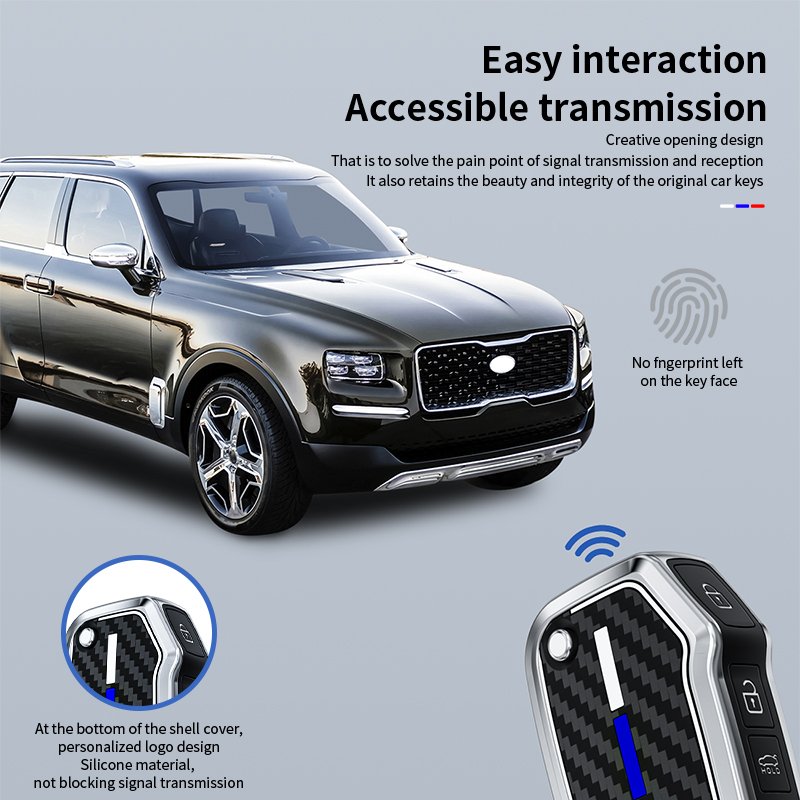 Car Remote Key Case Cover Protective Shell Fob For KIA Sportage R GT Stinger GT Sorento Ceed CD Cerato Forte 2018 2019 Car Bag