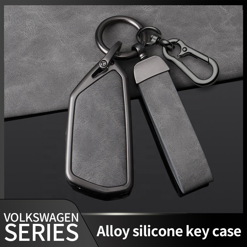 Cheap Wholesale Grey Double Metal Keyless For Car Keys Car Cover
