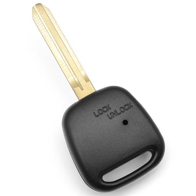 Good Quality T-oyota Key Case Remote Key Shell Two Holes Toy43 Key Blade Car Key Housing Remote Fob Case Shell
