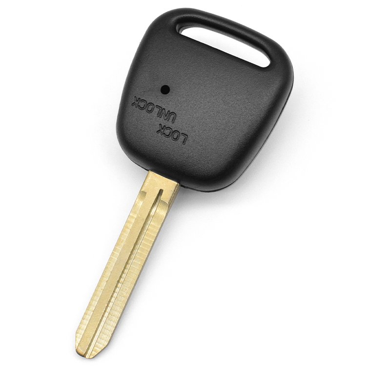 Good Quality T-oyota Key Case Remote Key Shell Two Holes Toy43 Key Blade Car Key Housing Remote Fob Case Shell