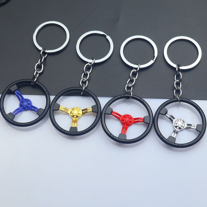 Kawaii Cartoon PVC Anime keychain Mini Console Shaker 3D Gamepad Joystick Controller Keychains cute car bag keyring Key chain