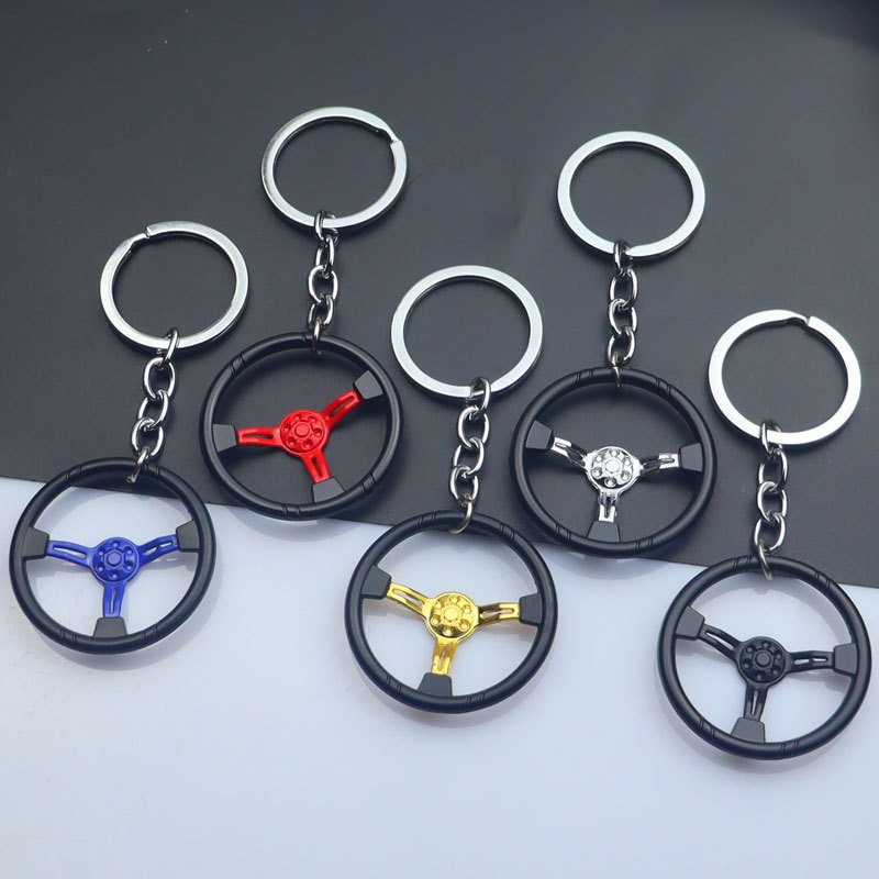 Kawaii Cartoon PVC Anime keychain Mini Console Shaker 3D Gamepad Joystick Controller Keychains cute car bag keyring Key chain