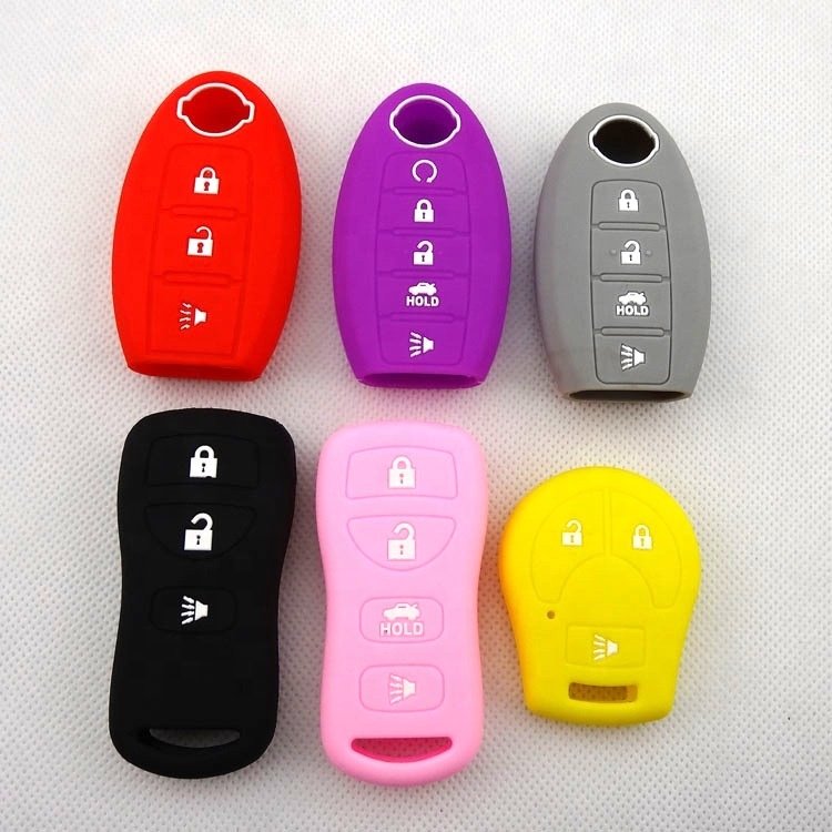 For Silicone Design 2024 Smart Shell Accessories Nissan Kicks 2023 Honda Toyota Nissan Dualis Swift Car Key Cover