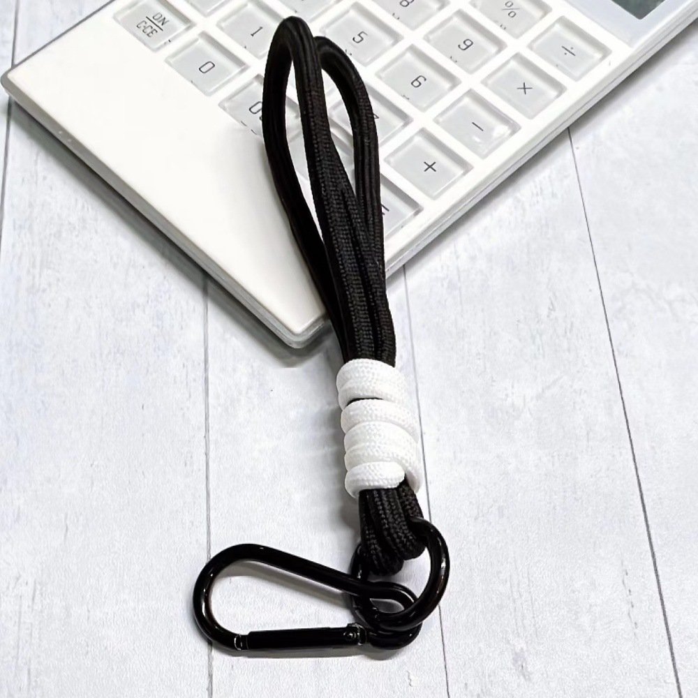 Rope Keychain Pendant Car Key Pendant Colorful Key Rope for Gifts Creative New Promotional Hand-woven Cotton Zinc Alloy CN;ZHE
