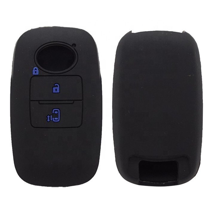 For Car Keys Toyota Harrier 3 Button Silicone Fob Cover Pocket Protection Car Key Cover Silicone