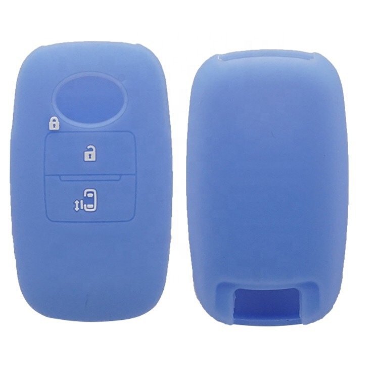 For Car Keys Toyota Harrier 3 Button Silicone Fob Cover Pocket Protection Car Key Cover Silicone