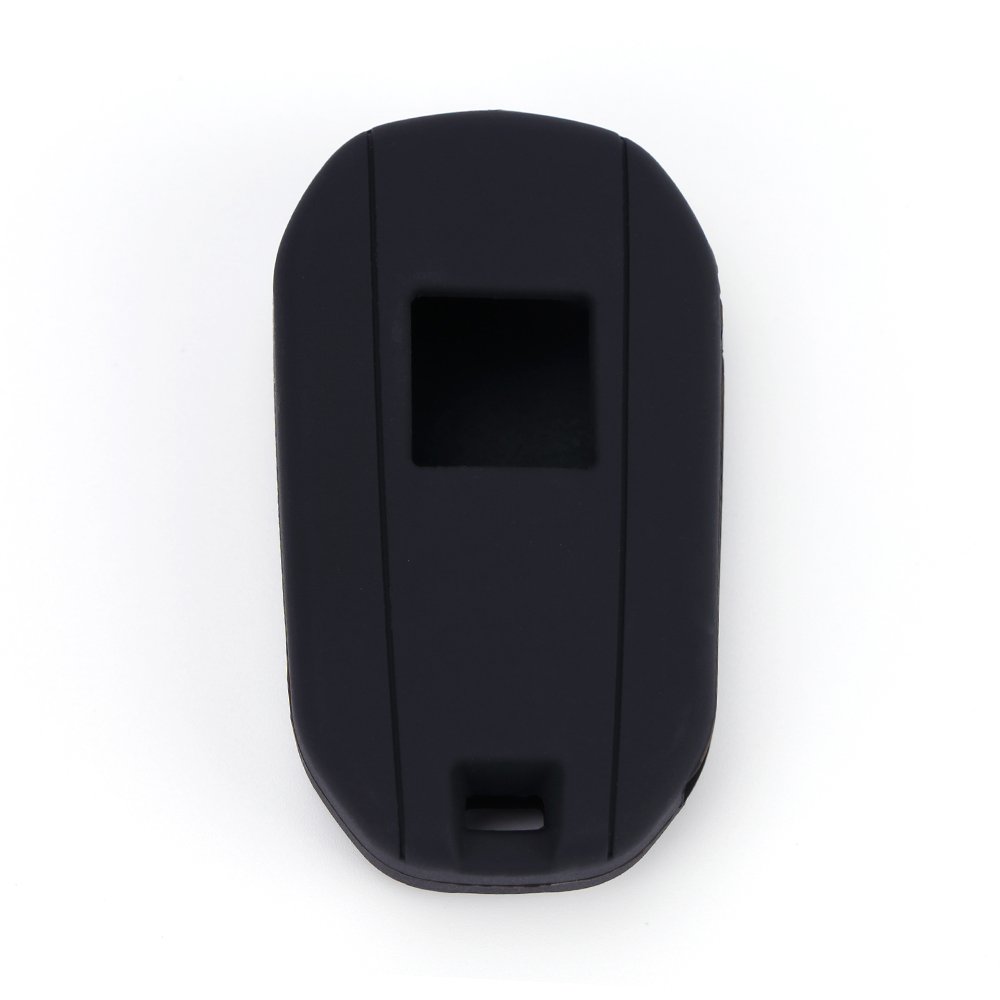 Mixed Color Protective Car Key Skin Cover Case 3 Buttons Silicone Car Key Cover for Peugeot with Low Price
