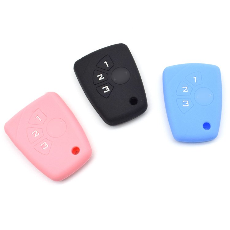 Rubber Silica Auto Accessories For C-hevrolet Keys Case Autos Remote Blanking Fob Protector Silicone Car Key Cover