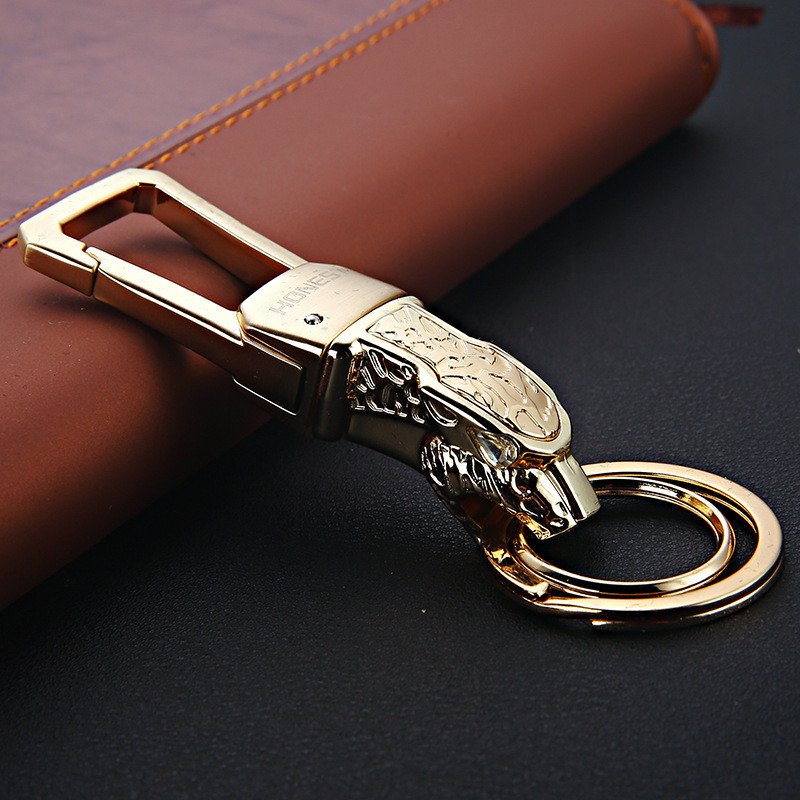 Online Customization Wholesale High Quality Custom Luxury Car Brand Metal Keychain For Car Keys