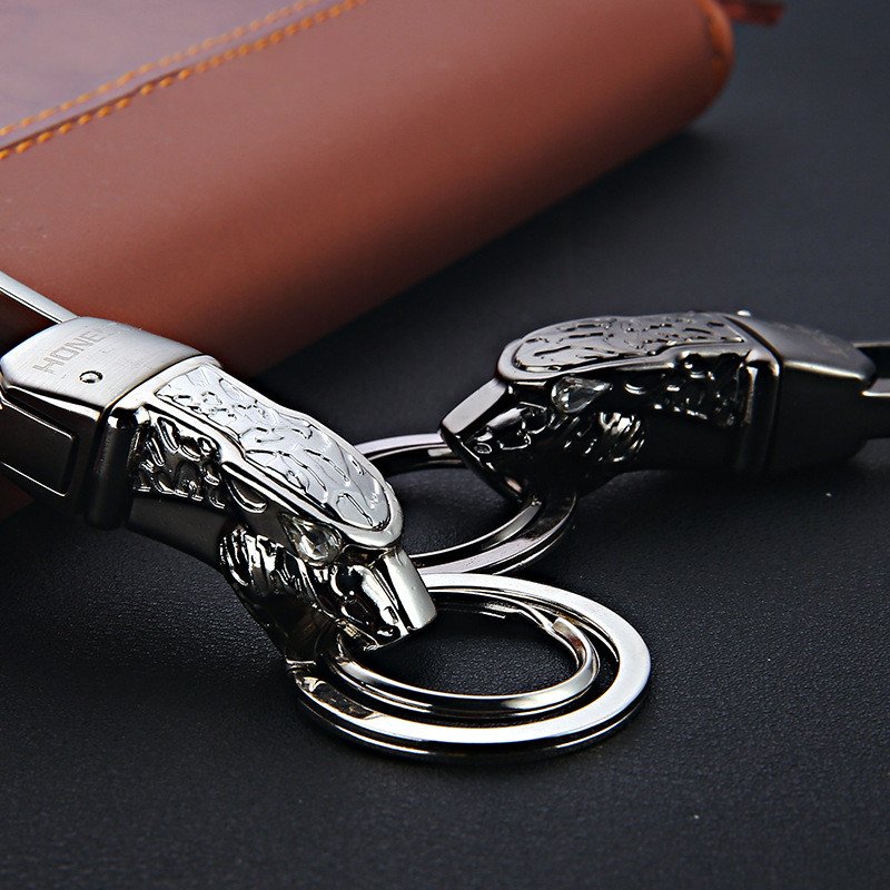 Online Customization Wholesale High Quality Custom Luxury Car Brand Metal Keychain For Car Keys