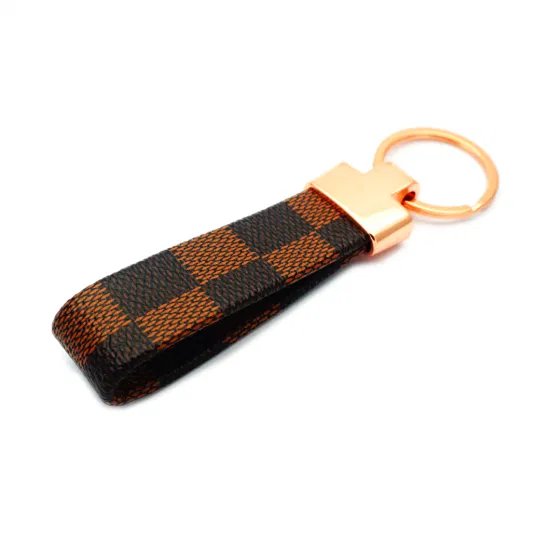 Floral Tooled Leather Keychain Perfect Western Accessory to Keep Track of Your Keys Makes a Statement All at the Same Time