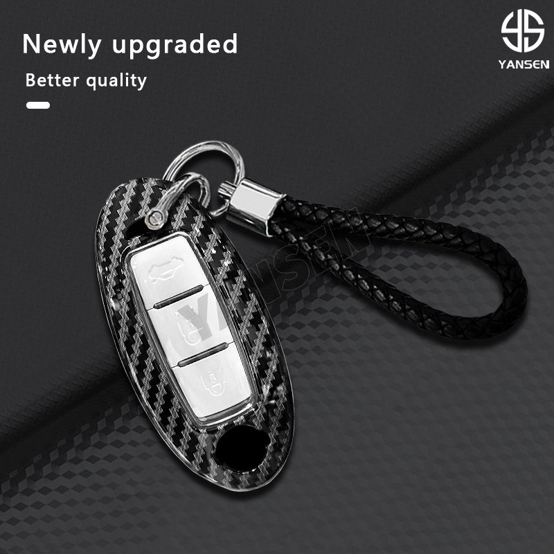 ABS Carbon fiber Remote Car Key For NISSAN Ariya TEANA 2022 Teana Qashqai X-Trail Juke