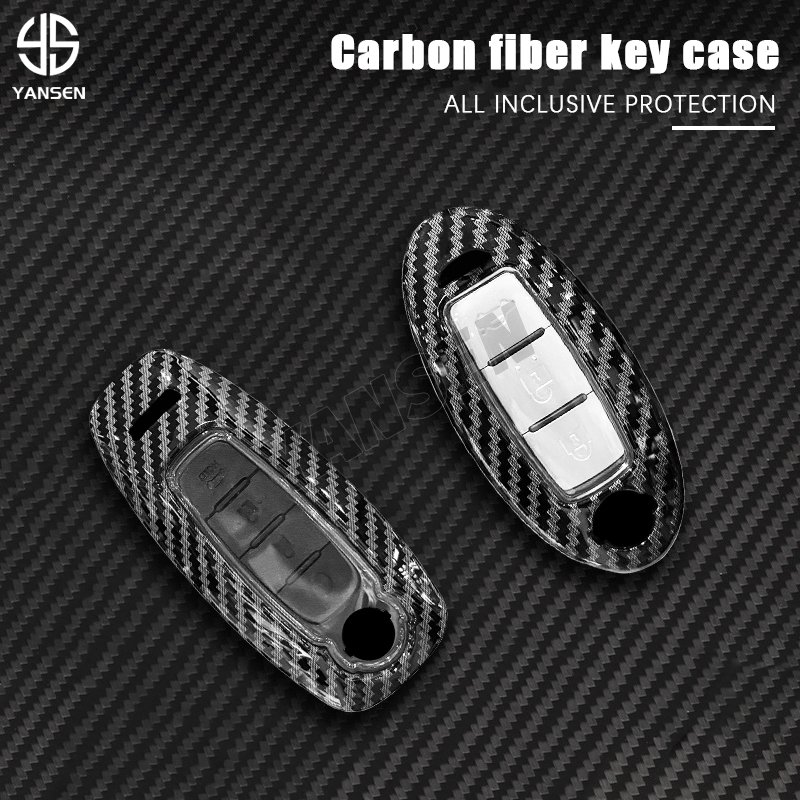 ABS Carbon fiber Remote Car Key For NISSAN Ariya TEANA 2022 Teana Qashqai X-Trail Juke