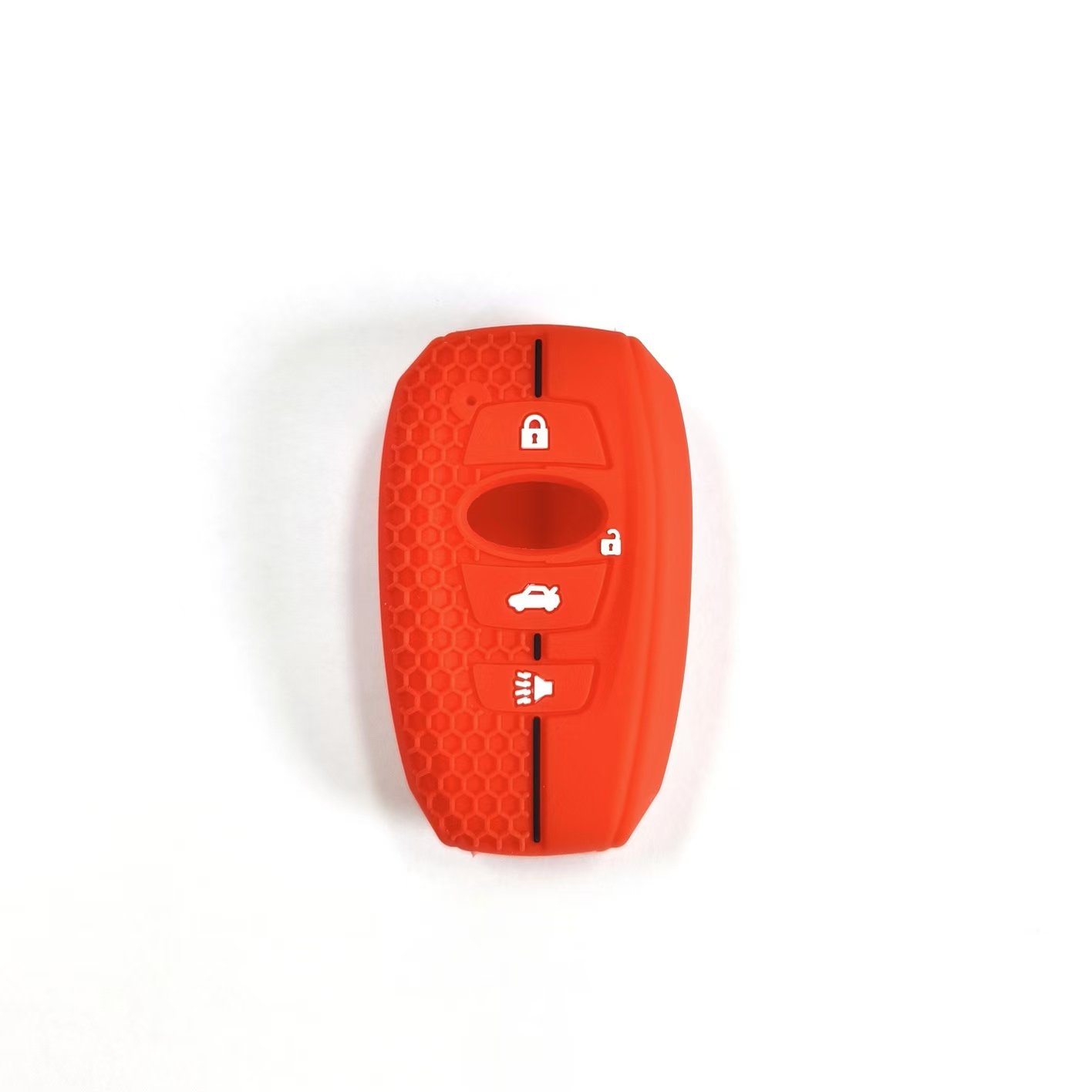 Recommend Silicone Car Remote 4 Button Key Case Cover new Fashion Grid Shell For Subaru Forester