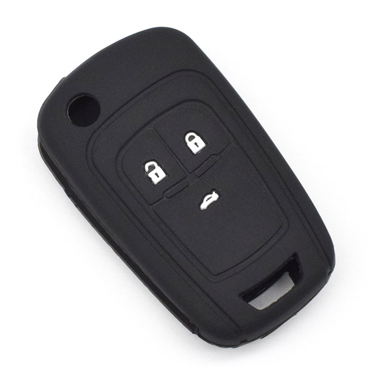 Topbest Remote Silicone Key Cover Case For C-hevrolet Cruze AVEO SAIL TRAX MALIBU CAPTIVA Car Key Rubber Cover