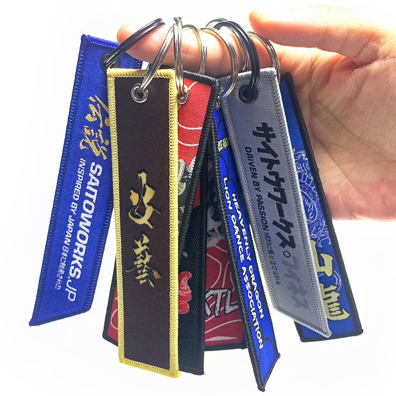 Hot Car Keychain Universal Durable Gift Key Chain Holder Keyrings Jet Tag Men Women Key Chain Accessories