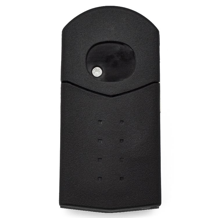 2 Button Car Key Shell for M-azda 3 5 6 Remote Key Fob Folding Flip Plastic Case Uncut Blade Car Accessories