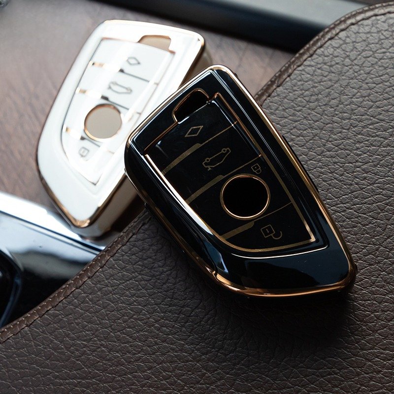 High quality auto TPU accessories soft waterproof car key case Cover For BMW X5