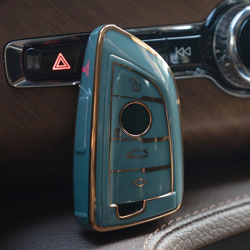 High quality auto TPU accessories soft waterproof car key case Cover For BMW X5