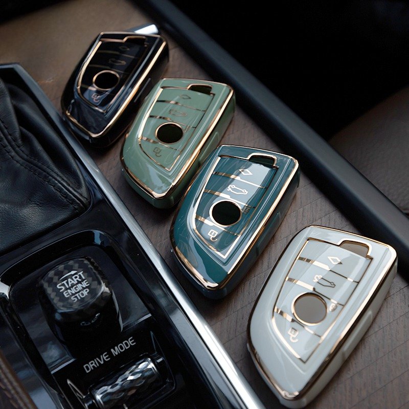 High quality auto TPU accessories soft waterproof car key case Cover For BMW X5