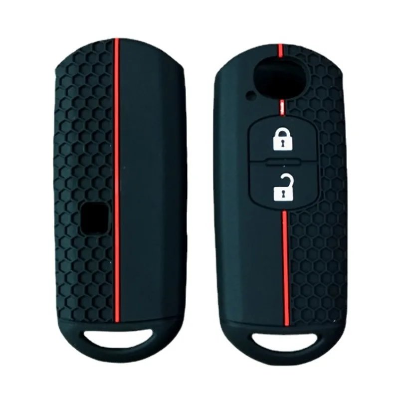 3 Buttons Silicone Car Key Cover Case For Mazda 2 3 6 Axela Atenza CX-5 CX5 CX-3 CX-7 CX8 CX-9 2016 2017 2018 Fob Accessories
