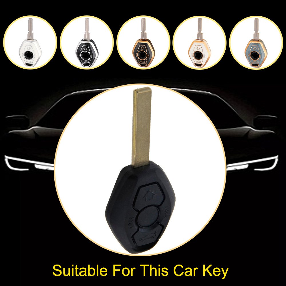 Innofit BMF1 Car Key Case TPU Brand Factory For BMW X3 5 Z3 4 3 5 7 E38 E39 E46 E83 Series High Quality Auto Accessory