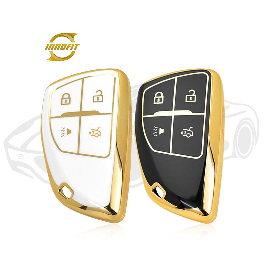 Innofit CEV6 Manufacturer Car Key Shell TPU For Chevrolet Cadillac XT4 5 6 CT6 New Design Wear Resisting Auto Accessory