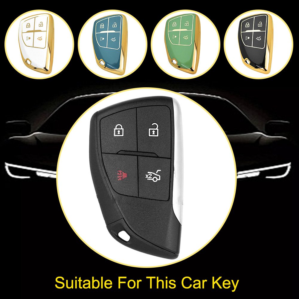 Innofit CEV6 Manufacturer Car Key Shell TPU For Chevrolet Cadillac XT4 5 6 CT6 New Design Wear Resisting Auto Accessory