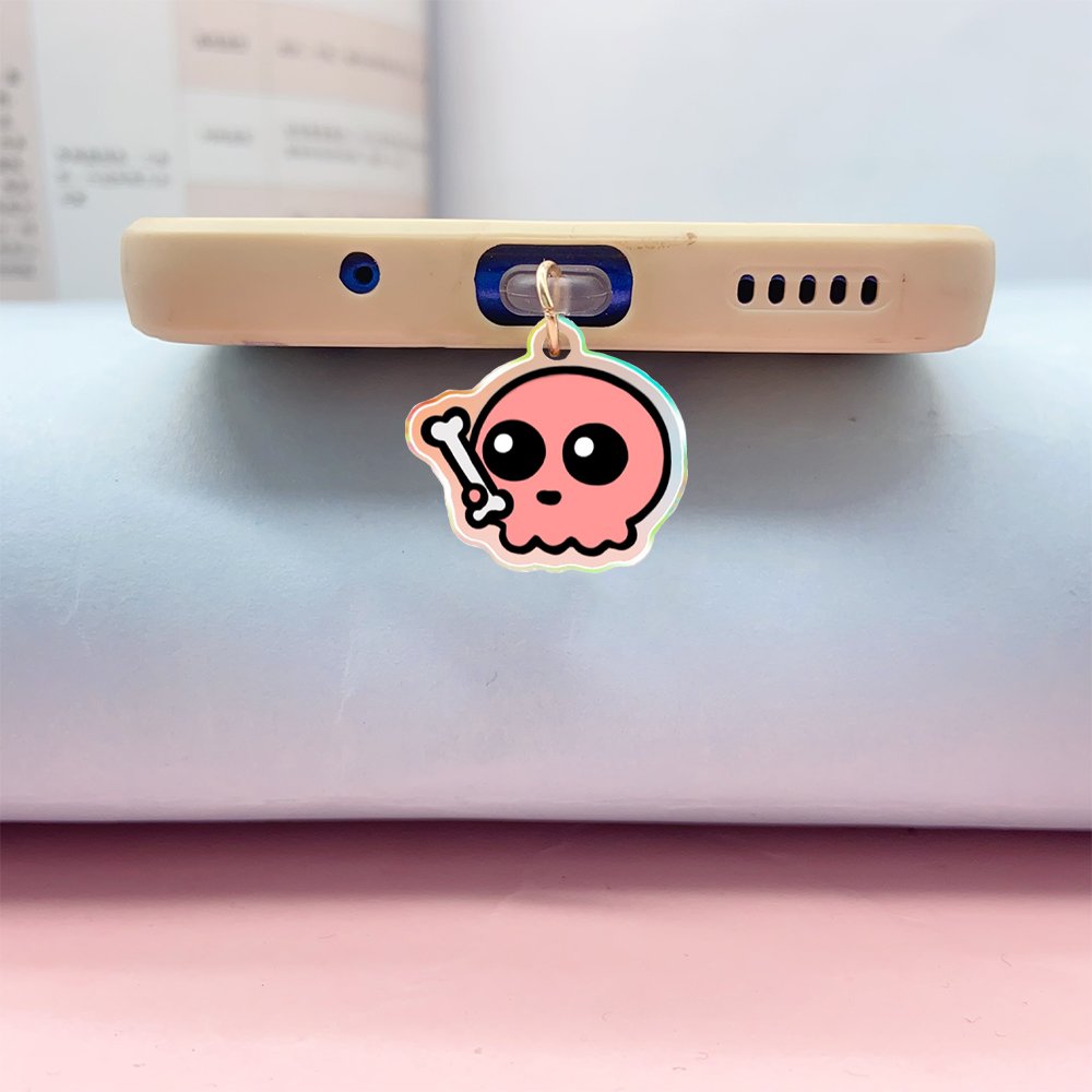 Phone Dust Plug Charm Kawai Anti Dust Cap Pendant Charge Port Plug For iPhone Type C Dust Protection Stopper Customization