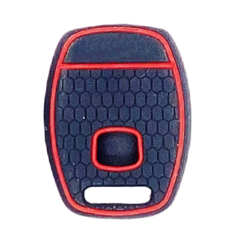 For Honda CR-V Civic Insight Fit SRV FRV Chord 7 Jazz Gr8 150 R Silicone Remote Car Key Case Cover Protection Shell Accessories